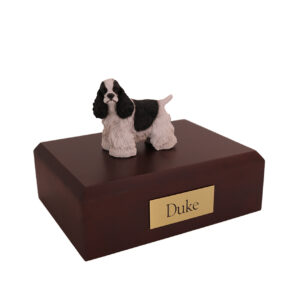 Cocker Spaniel (Black/White)