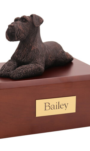 Schnauzer (Ears Down) (Bronze)